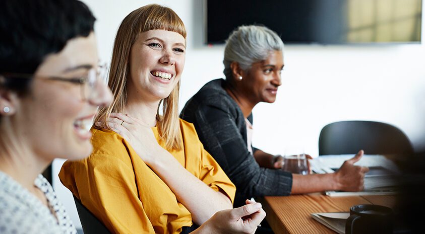 Financial Planning Woman smiling