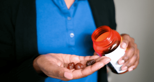 Medicine Pills from prescription jar