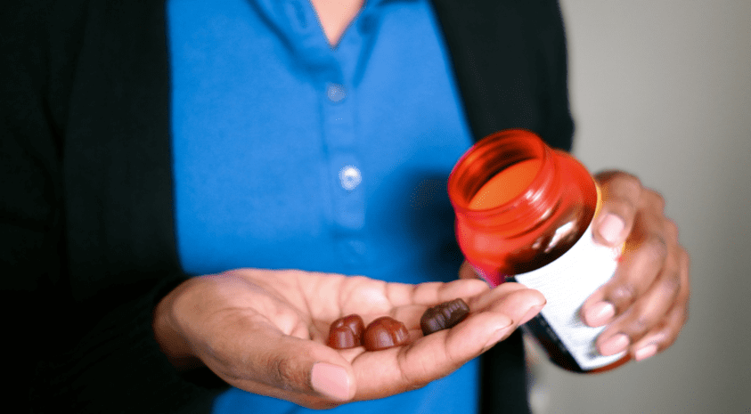 Medicine Pills from prescription jar
