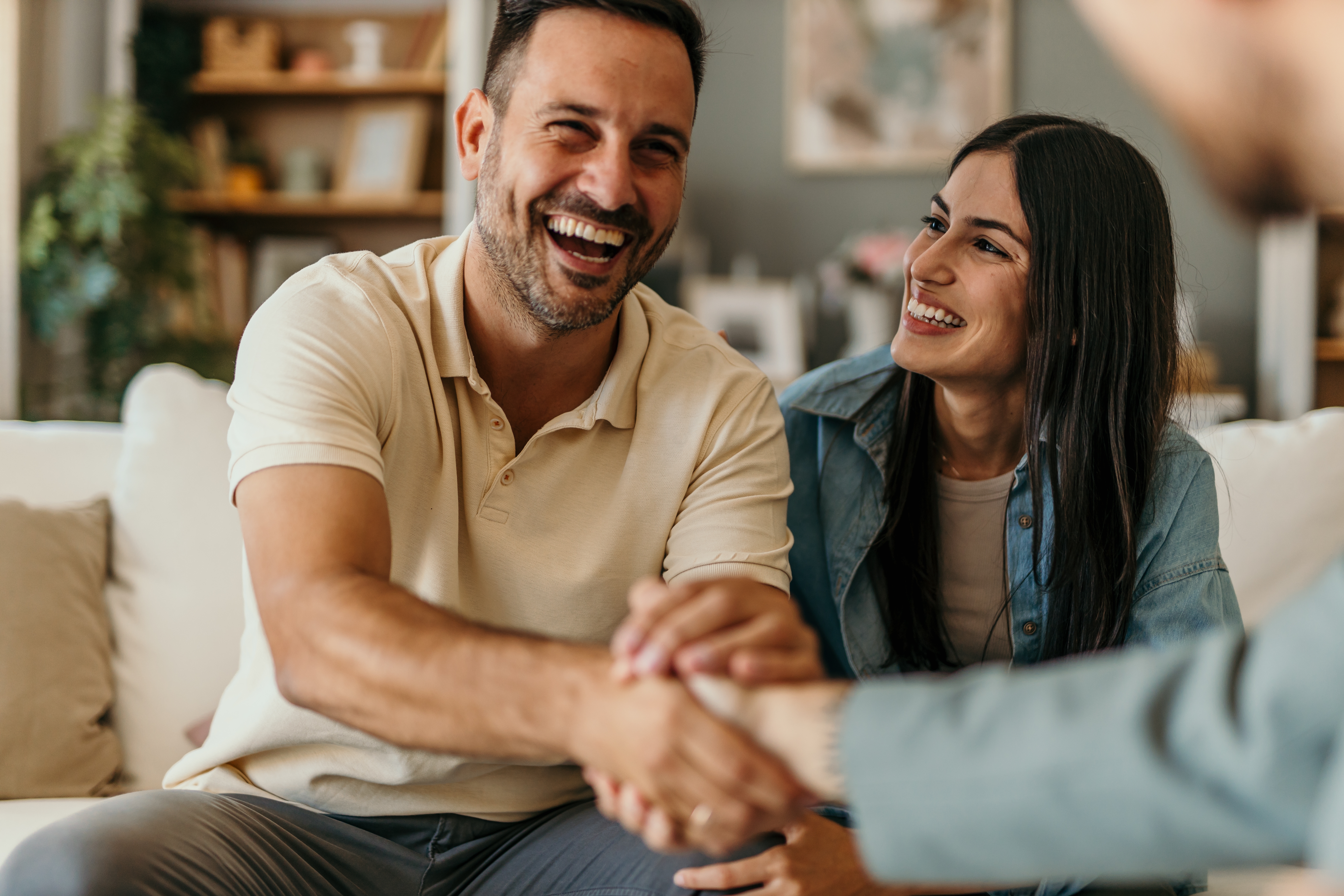 Couple discussing Roth Conversions with financial advisor